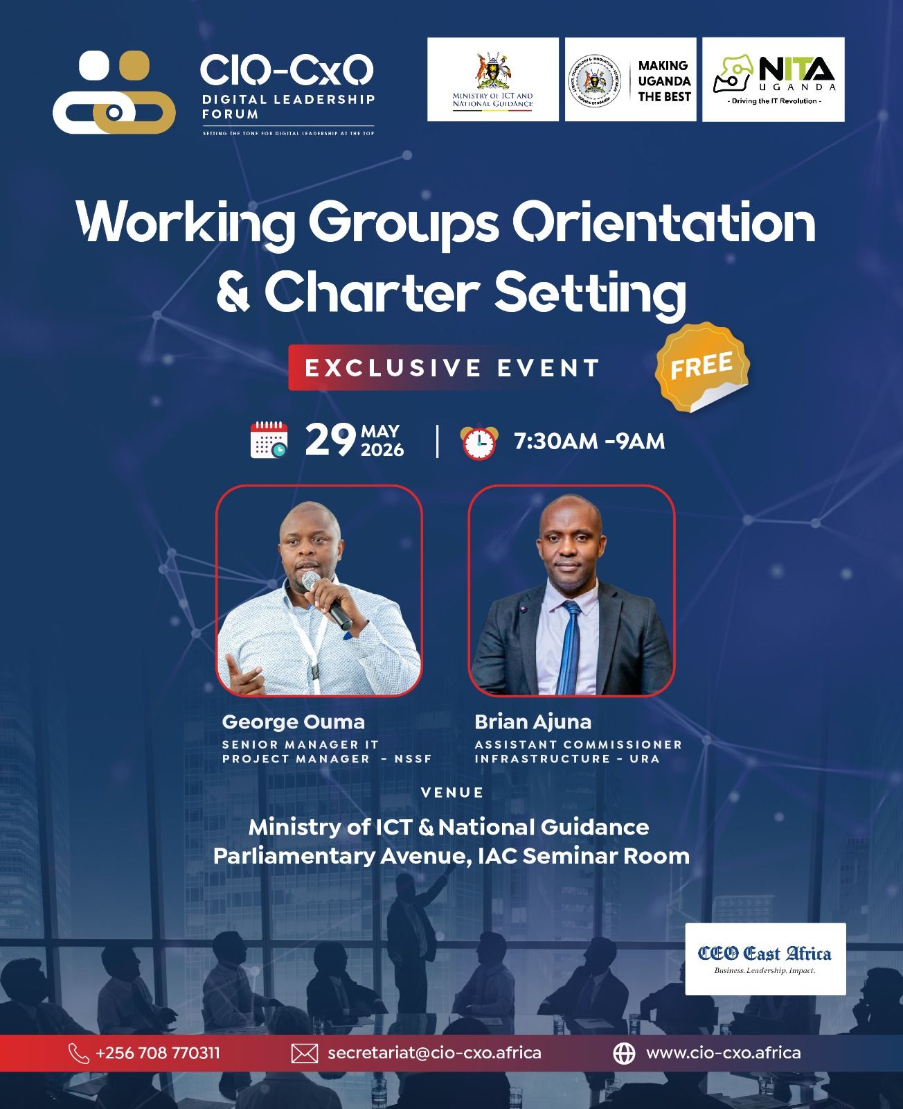 Working Group Orientation & Charter Setting
